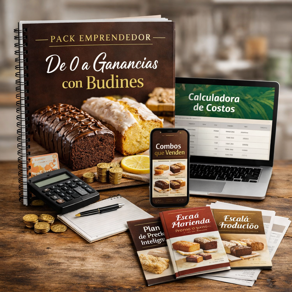 Pack Emprendedor: De 0 a Ganancias con Budines